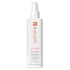 Biolage All-In-One Multi-Benefit Spray - Leave-In Treatment For Fine to Thick Hair, Prevents Breakage, Heat Protectant, Shine, Frizz Control, For All Hair Types, Coconut Oil, Vegan & Paraben-Free