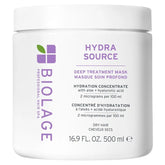 Biolage Hydra Source Deep Treatment Mask - Nourishes & Smooths, For Dry Hair, Infused with Micro-Filtered Aloe Vera & Fermented Hyaluronic Acid