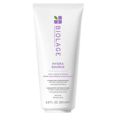 Biolage Hydra Source Leave-In Cream - Instantly Moisturizes & Seals Split Ends, For Dry Hair, With Fermented Aloe & Micro-Filtered Hyaluronic Acid