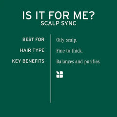 Biolage Scalp Sync Clarifying Shampoo - Residue & Buildup Remover, For Oily Scalp