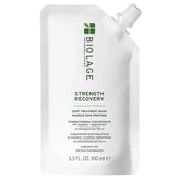 Biolage Strength Recovery Deep Treatment - Instantly Nourishes & Protects, Fortifies Strands, Reduces Breakage, With Olive Squalane & Proteins, Vegan, Paraben-Free