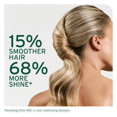 Biolage Smooth Shine Milk - Smoothing Leave-In Spray, Adds Shine, Reduces Frizz, Lightweight Hold, Styling Primer, Vegan & Paraben-Free