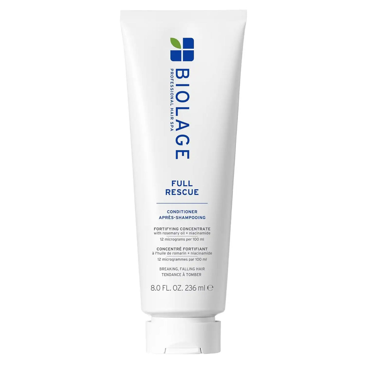 Biolage Full Rescue Conditioner - Fortifies & Strengthens for Stronger Hair, Longer Lengths in 4 weeks*, Instantly Fuller-Looking Hair, Rosemary Oil & Niacinamide, Vegan & Cruelty-Free