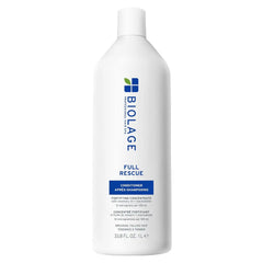 Biolage Full Rescue Conditioner - Fortifies & Strengthens for Stronger Hair, Longer Lengths in 4 weeks*, Instantly Fuller-Looking Hair, Rosemary Oil & Niacinamide, Vegan & Cruelty-Free
