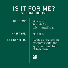 Biolage Volume Boost Shampoo - Long-Lasting Volume, Gently Cleanses, Adds Lightweight Shine To Fine Hair, Soy Protein & Polymers, Vegan, Paraben-Free