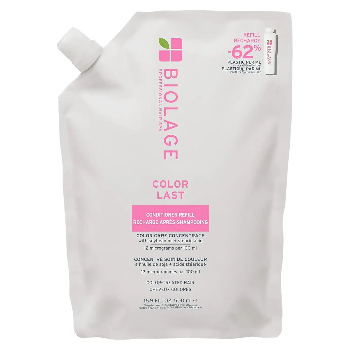 Biolage Color Last Conditioner - For Color Treated Hair, Protects & Preserves Color Depth, Hydrates & Repairs Damaged Hair, Adds Shine, Vegan, Paraben-Free