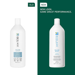 Biolage Volume Boost Shampoo & Conditioner Set - Lightweight Volume & Shine, Gently Cleanses and Plumps Hair, For Fine Hair, Paraben & Silicone-Free
