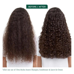Biolage Ultra Hydra Source Leave-In Cream - Moisturizes & Controls Frizz, For Very Dry, Thick, Hair, Infused with Micro-dosed with Cupuaçu Butter & Salicylic Acid